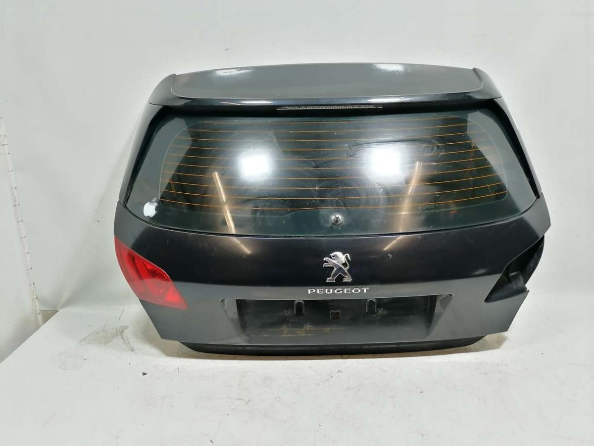 Peugeot 308SW 2 original Heckklappe mit Heckscheibe KTV Schwarz Perla Nera Kombi Bj.2017